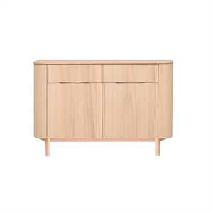 MALLI 143 SKÆNK - EGETRÆ FINÉR/MASSIV - MÅL: 139 X 92 X 46 CM. - FLERE VARIANTER